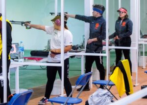 Camas acoge el Campeonato de Andalucía de aire comprimido y equipos mixtos 10 metros