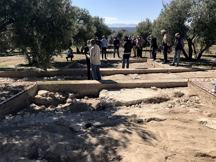 Documentan una extensa villa romana en el yacimiento jiennense de El Altillo