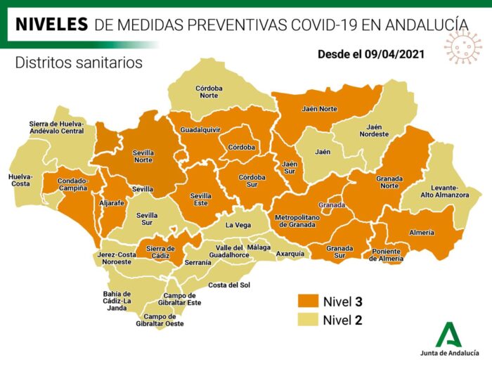 Conoce el nivel de alerta en el que se encuentra tu distrito sanitario