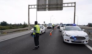 Fallece un camionero en la A-316 dirección Úbeda tras una salida de vía