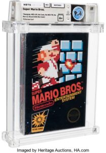 El videojuego más caro de la historia: una copia de 1985 de Super Mario Bros