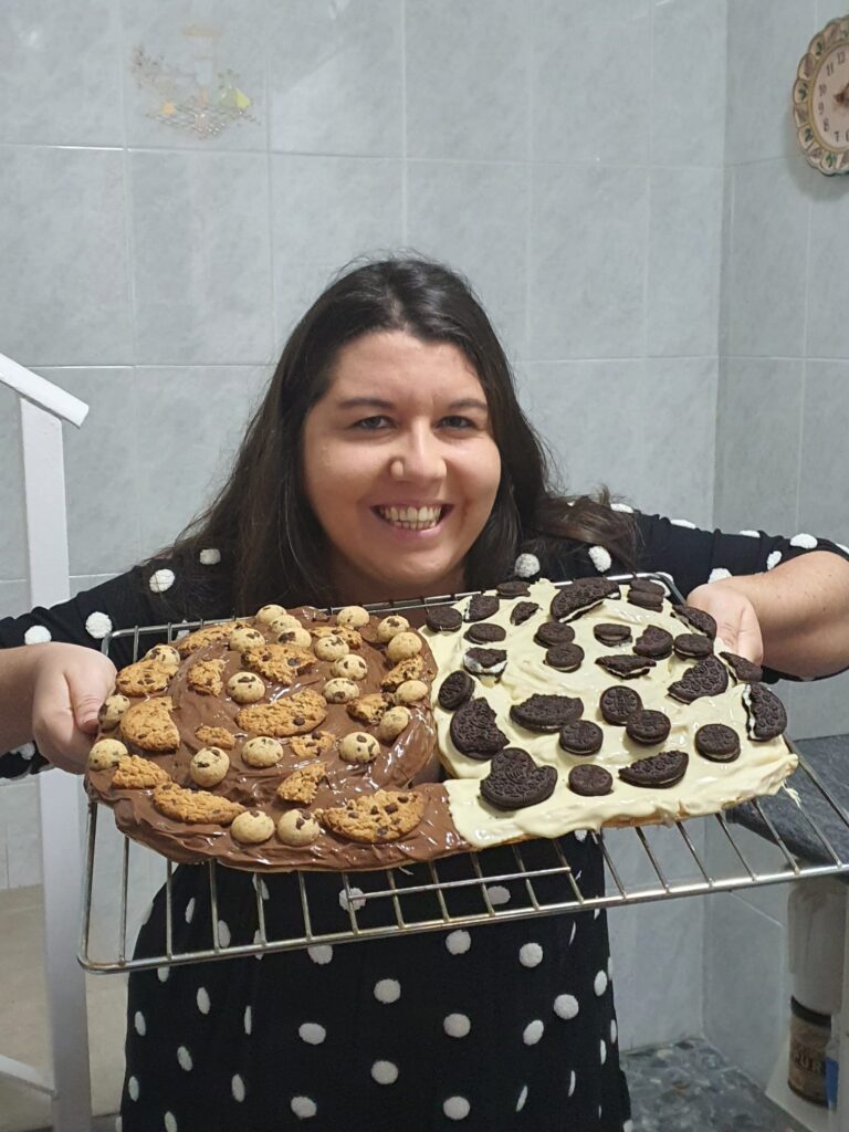 Cómo hacer una deliciosa palmera de chocolate gigante