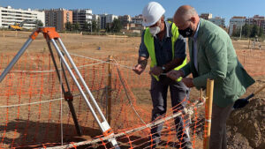 Comienzan las obras del nuevo colegio de Huelva en el Ensanche Sur