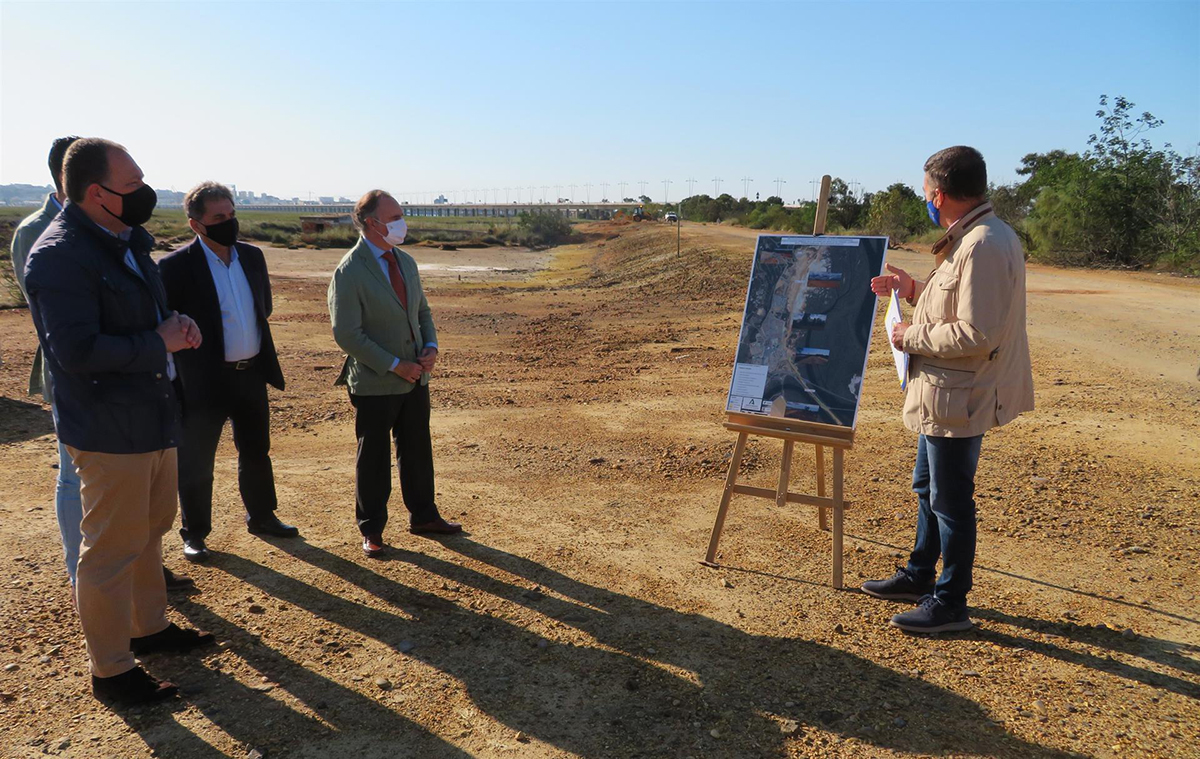 Comienza la la recuperación ambiental del entorno del Muelle de Tharsis-Corrales