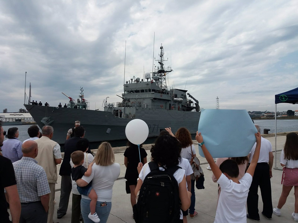 El patrullero de la Armada Serviola hace escala en Motril este fin de semana