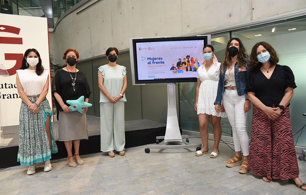 'Mujeres al frente', un escaparate virtual para emprendedoras granadinas