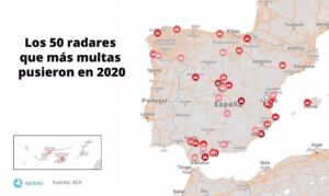 ¡Cuidado con estos radares de las carreteras andaluzas! Los que más multaron en 2020