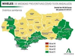 Andalucía no registra municipios en nivel 3 de alerta, consulta el tuyo