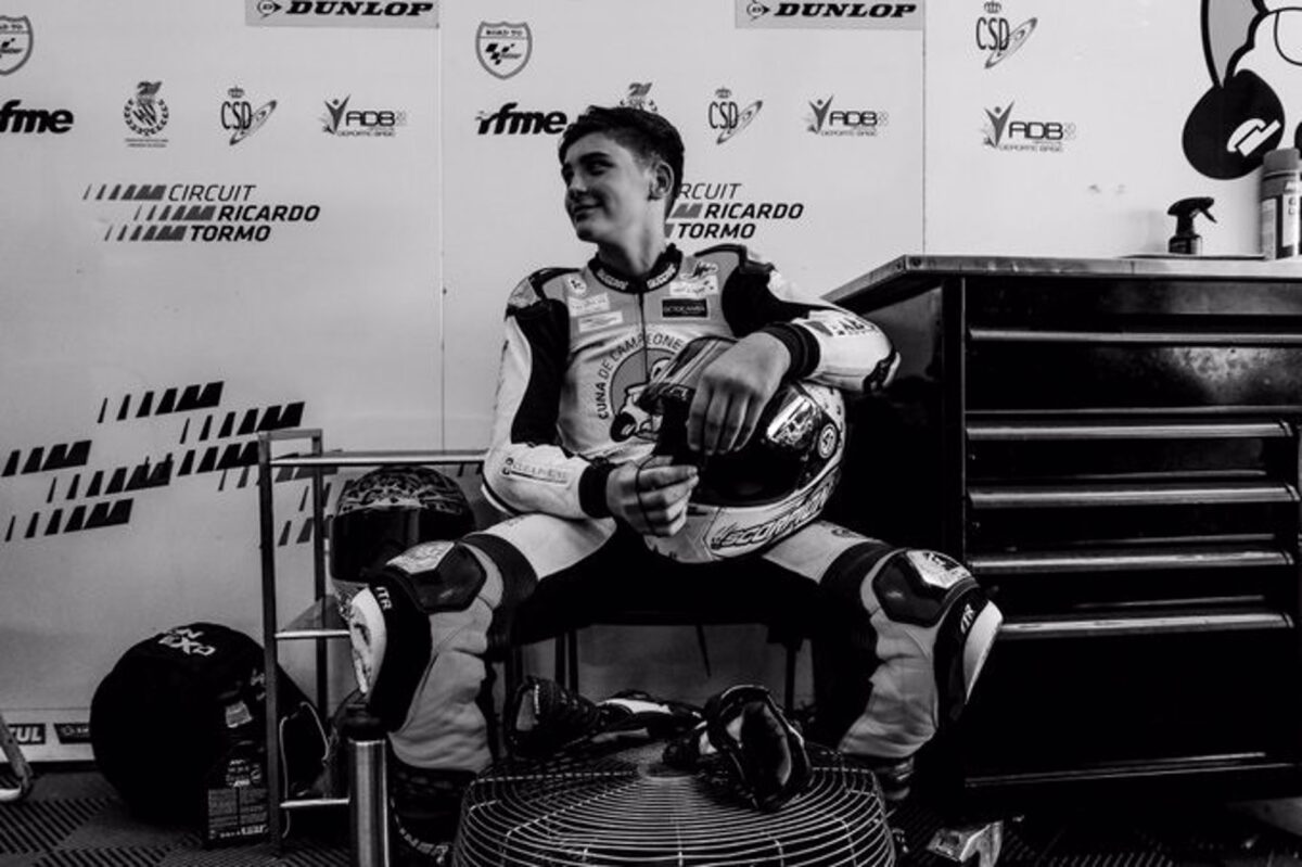 Fallece el joven piloto onubense de motociclismo Hugo Millán