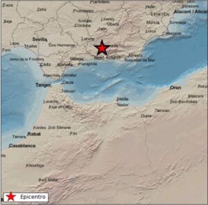 Granada registra cinco terremotos en las últimas horas sin dejar daños