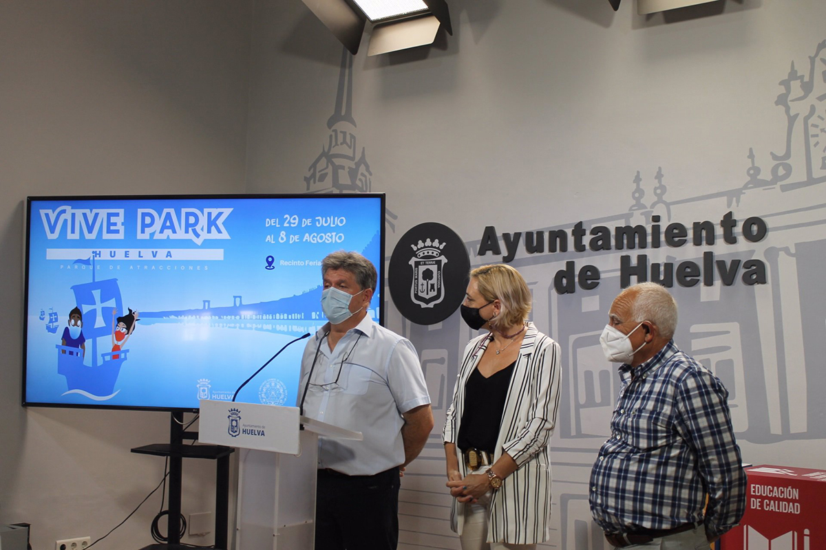 El parque de atracciones ‘Vive Park’ llega a Huelva el 29 de julio