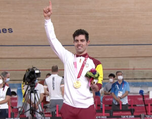 El ciclista Alfonso Cabello consigue la primera medalla andaluza en los Juegos