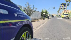 Fallece una mujer tras ser atropellada por una furgoneta en Sevilla