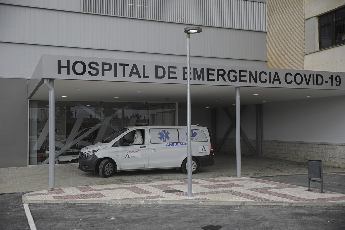 Bajan los hospitalizados en Andalucía por primera vez en cinco días