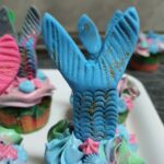 Descubre cómo hacer unos deliciosos cupcakes de sirena sin moldes