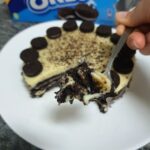 Cómo hacer una tarta de oreo y chocolate blanco sin usar horno