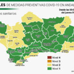 Cinco capitales andaluzas bajan al nivel 1 y el resto se mantiene en el 2