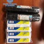 Intenta entrar en España con 3,5 kilos de cocaína en cilindros de plástico y es detenido