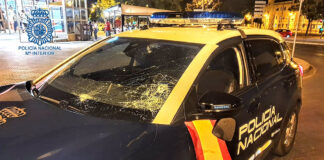 Cuatro presuntos ultras detenidos por los incidentes en el estadio Chapín de Jerez