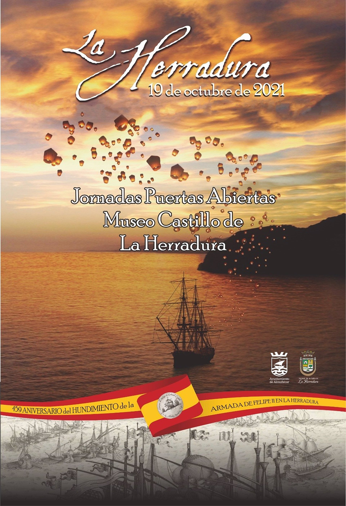 La Herradura recuerda el naufragio de la Armada Española 459 años después