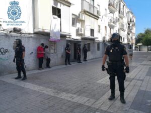 Cae el clan de 'Los Rilones' en San Juan de Aznalfarache con nueve detenidos