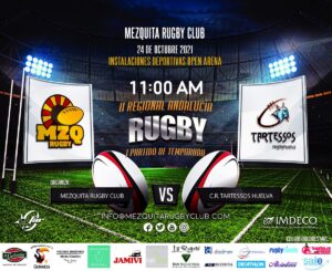 Mezquita y CR Tartessos se enfrentan en el arranque de temporada de la II Regional Andalucía Rugby