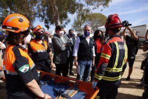 Huelva celebra un simulacro de tsunami sin precedentes en Andalucía