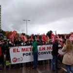 Algeciras muestra su apoyo a los trabajadores del metal