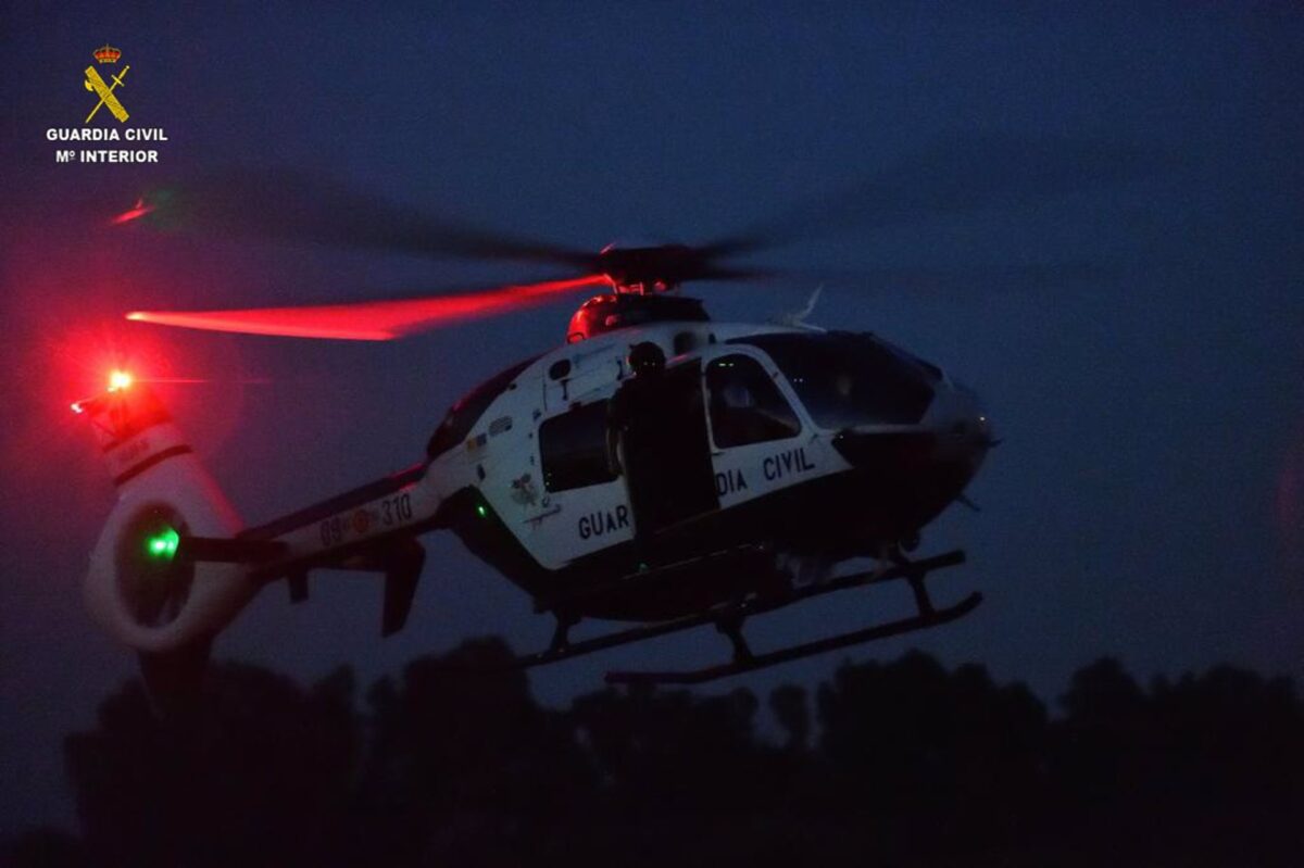 Guardia Civil rescata a un hombre de 85 años perdido en el monte