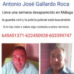 Solicitan ayuda para buscar a un vecino de Alhaurín de la Torre desaparecido