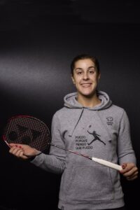 Carolina Marín llega a Huelva para representar el Mundial Absoluto de Bádminton