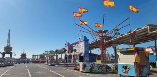 El Puerto de Almería acogerá un parque de atracciones durante Navidad