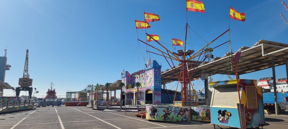 El Puerto de Almería acogerá un parque de atracciones durante Navidad