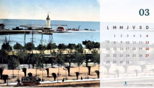 Editan un calendario con postales de Málaga entre 1900 y 1930