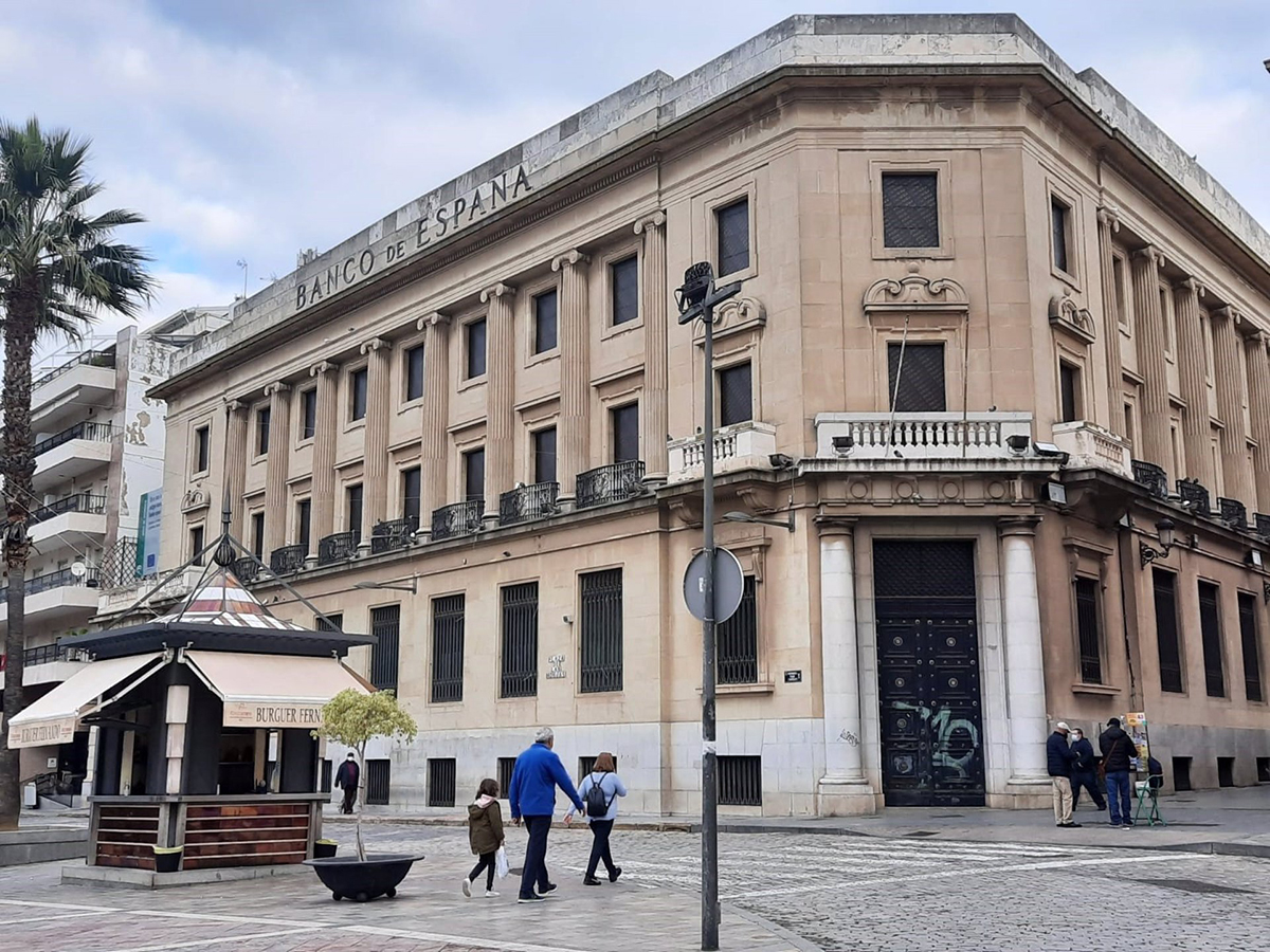 Huelva podría acoger un Museo de Bellas Artes en el Banco de España