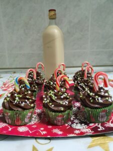 Receta: ¡cupcakes de Baileys y chocolate para esta Nochevieja!