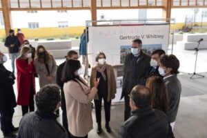 La UHU inaugura la primera aula al aire libre para combatir el Covid