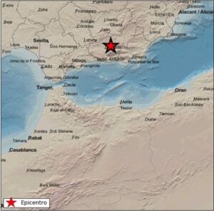 Registran un terremoto de magnitud 3,5 con epicentro en Diezma sin causar daños