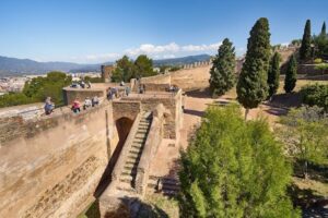 Comienzan las obras para mejorar el acceso al Castillo de Gibralfaro