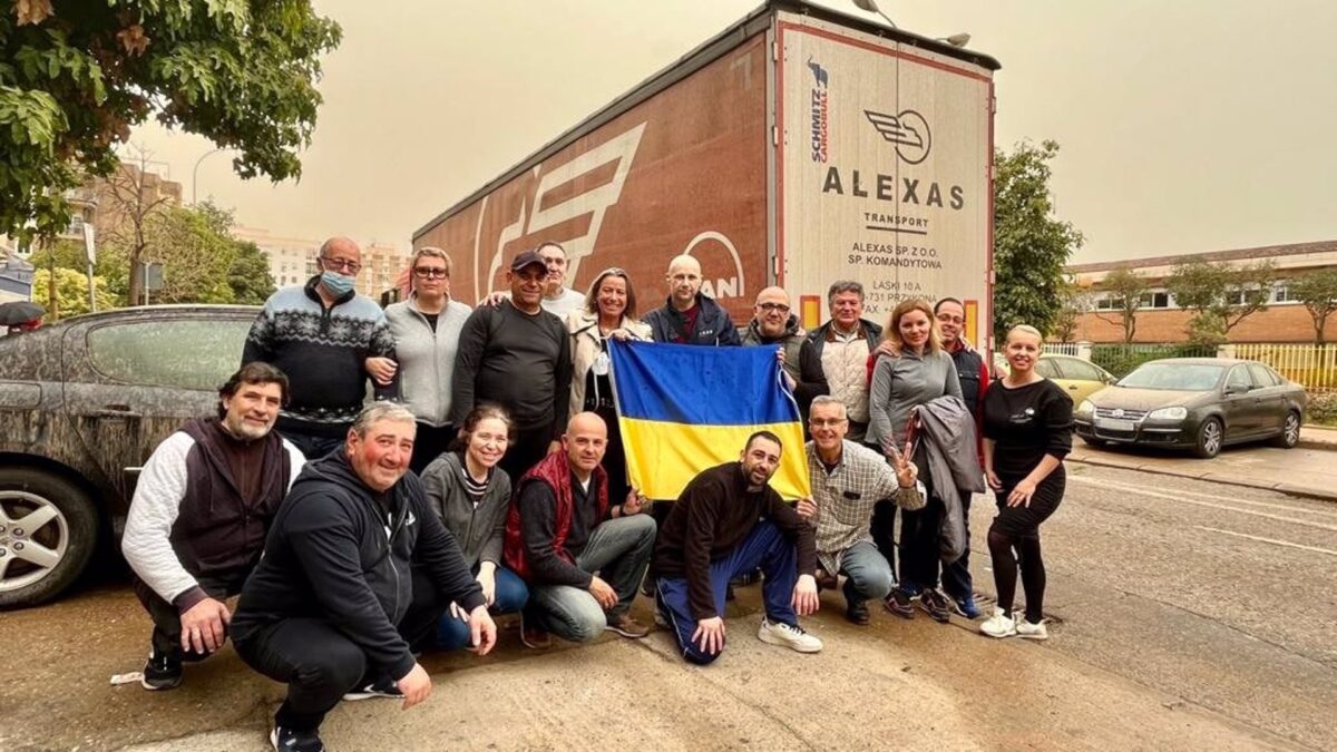 Córdoba dona dinero para transportar dos trailers con ayuda humanitaria a Ucrania