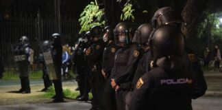 El altercado entre ultras en Sevilla se salda sin heridos ni denuncias