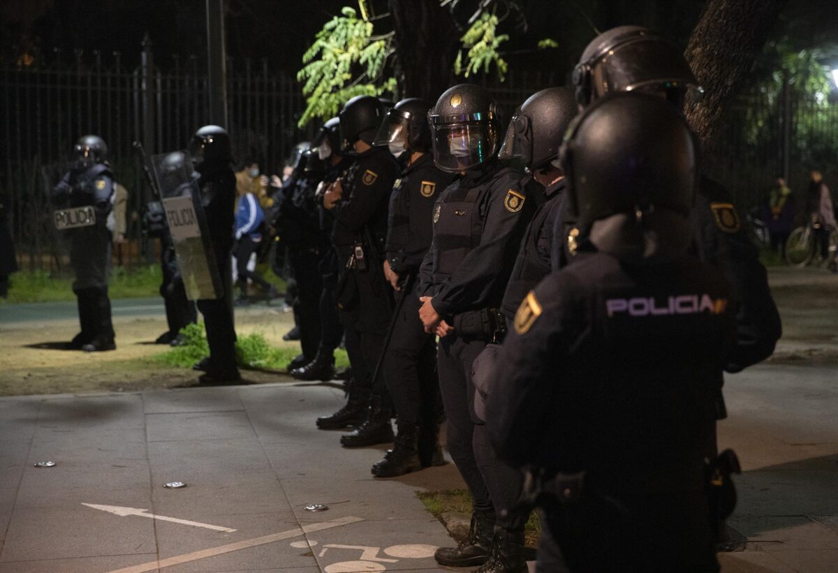 El altercado entre ultras en Sevilla se salda sin heridos ni denuncias