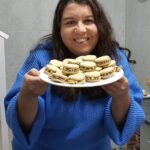 Receta: alfajores caseros de nueces y dulce de leche