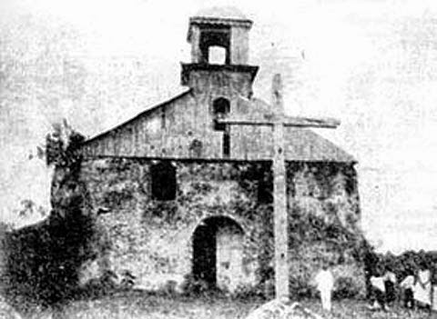 Imagen de la iglesia de San Luis de Tolosa, donde el destacamento de Baler pasó 337 días.