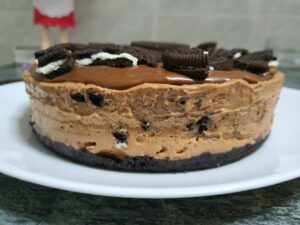 Receta: prepara una rica cheesecake de Oreo y Nutella