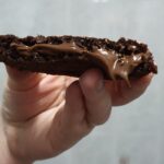 Receta: cookies de chocolate rellenas de Nutella