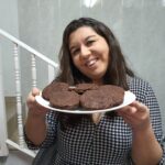 Receta: cookies de chocolate rellenas de Nutella