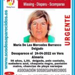 Localizan en la provincia de Murcia a la mujer desaparecida en Vera