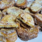 Receta: torrijas rellenas de crema de cacao