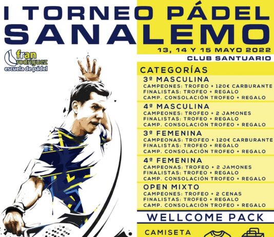 El Club Santuario de Córdoba acoge el I Torneo de Pádel Sanalemo